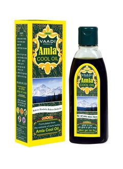 VAADI HERBALS Vaadi Herbals Amla and Brahmi Blend Hair Oil - Therapeutic Grade for Hair Growth and Cooling - 6.76 Ounces  - Image 2