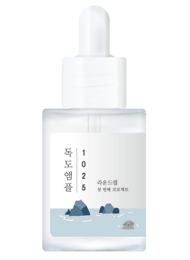 ROUND LAB 1025 Dokdo Ampoule(Serum) | Hydrating, Soothing, Instant nourishing, Hyaluronic acid, Unscented watery formula (1.58oz)