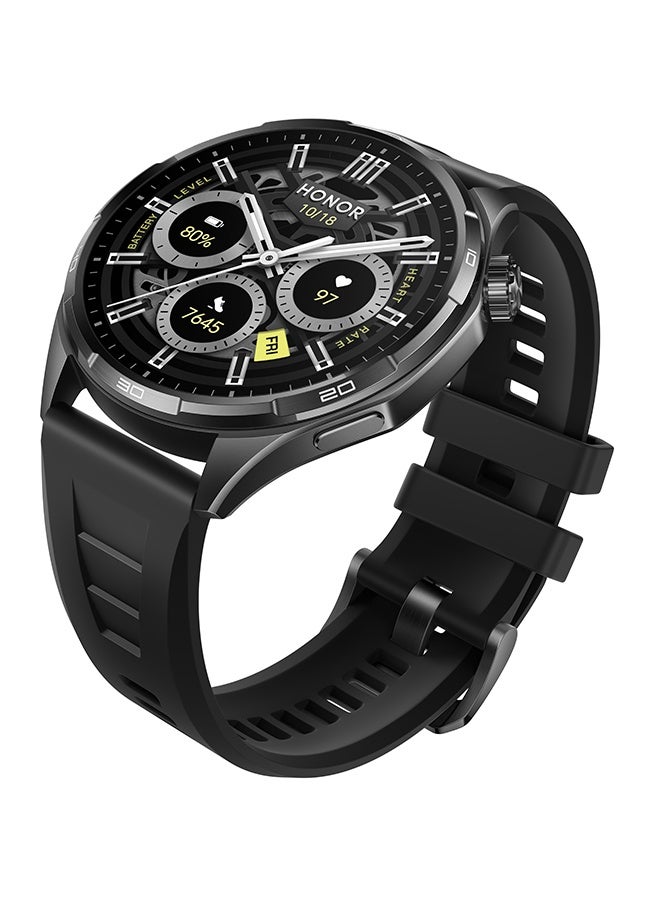 Honor Watch 6 Smartwatch, 35-Day Battery, Dual-Band GPS, 123 Sports Modes, NFC Payment, 3000 Nits AMOLED Display, AI Health Scan - Shadow Black - Image 5