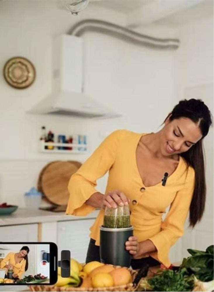 "K35 Wireless Microphone Portable For Mobile Phone." - Image 3