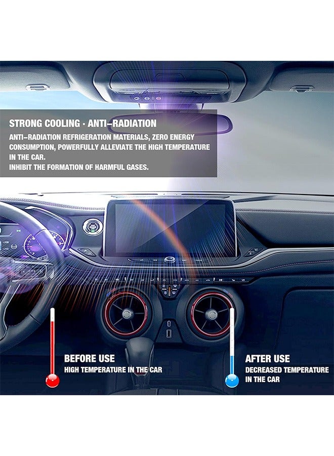 Folding Car Cover with Fluorescent Strips All-Weather UV Protection Anti-Scratch Elastic Band Design Close to the Car Body - Image 2