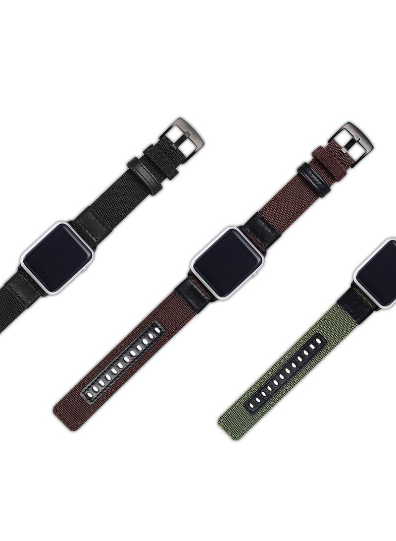 Nylon Solo Loop Stretchy Straps For Apple Watch Band 41mm 40mm 38mm, Elastic Wristbands Strap for iwatch Ultra/Ultra 2 Series 9 8 7 6 5 4 3 2 1 SE 2 SE - Image 4