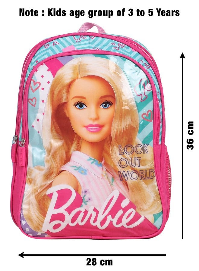 STRIDERS Barbie Look Out World 36 cmKids 3D Cartoon Adjustable Backpack - Image 5