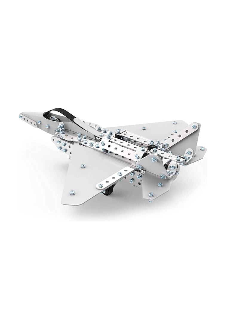 Metal construction set, to assemble, reproduction of combat aircraft compatible with Grumman F-14 TOP GUN  - Image 5