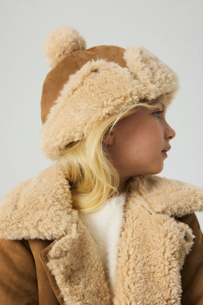 H&M Fluffy-lined trapper hat