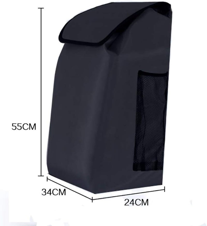 Cart Bags, Oxford Cloth Shopping Bag 50L Folding Shopping Hand Trolley Replacement Bag, Reusable Shopping Trolley Replacement Bag for, - Image 2