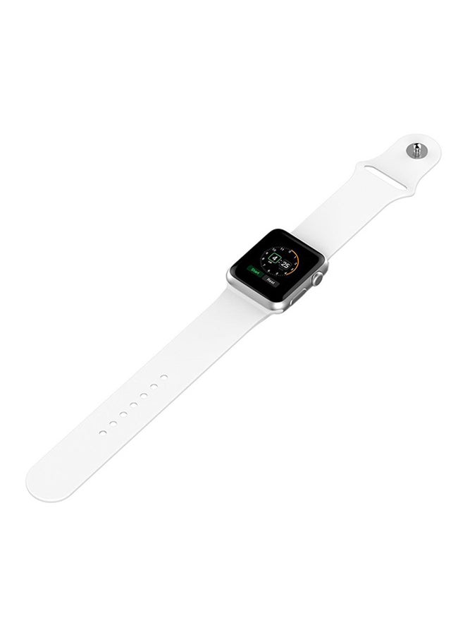 Ozone Sport Replacement Wristband Strap For Apple Watch 38mm White - Image 3