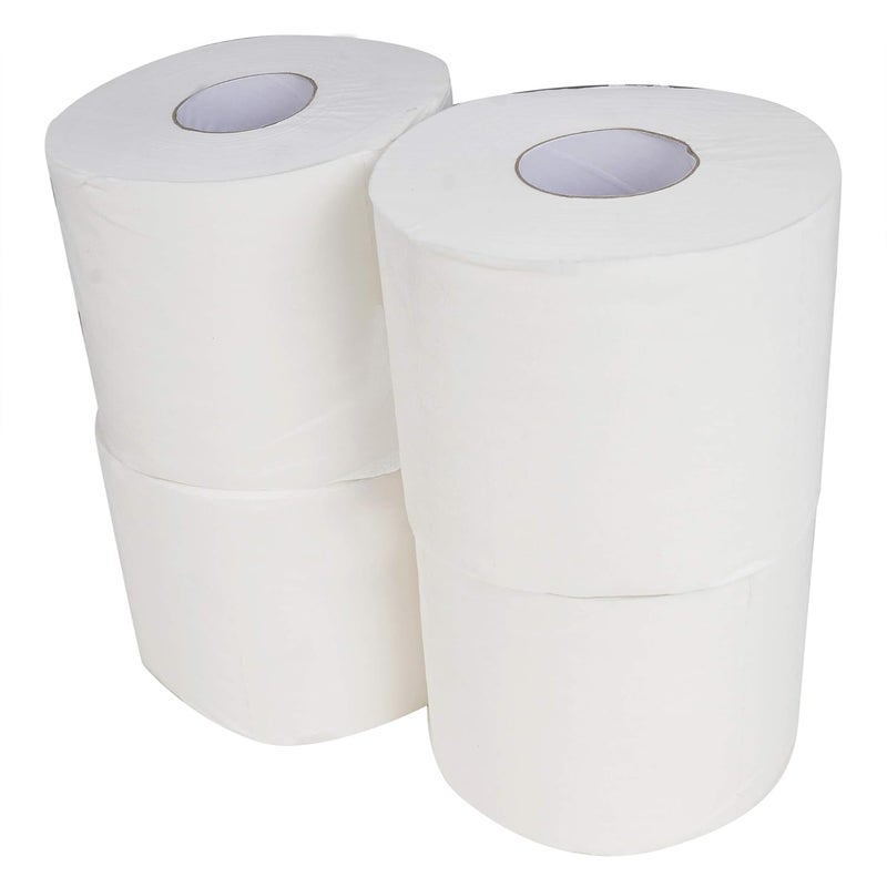 Softouch 3 Ply Toilet Paper Tissue - 4 Rolls (375 Sheets Per Roll) (Pack of 2) - Image 5