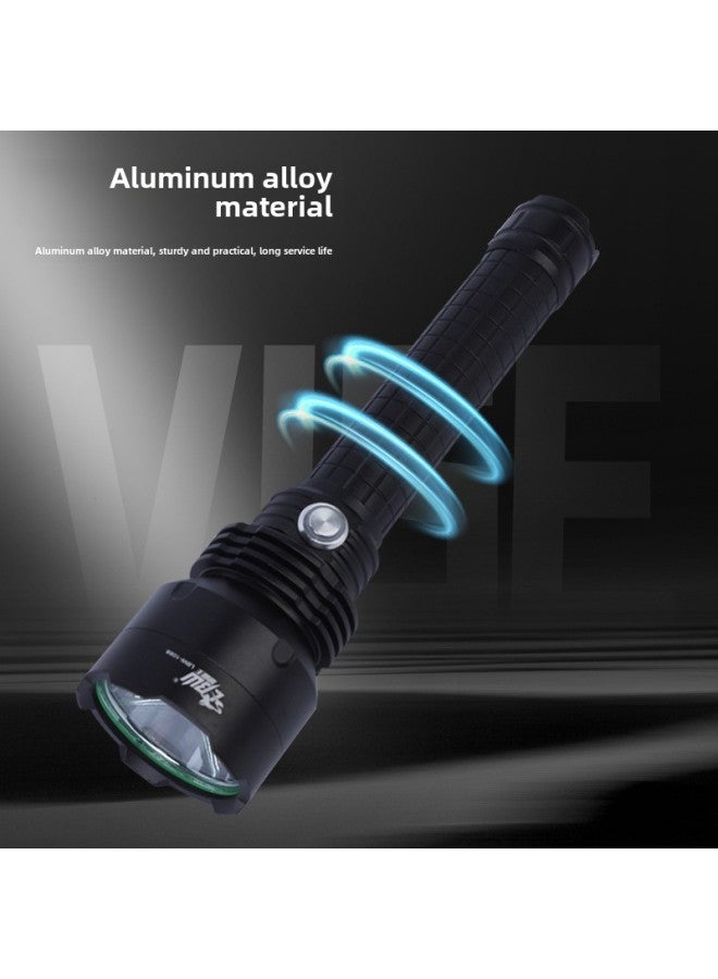 Aluminum Alloy High-Power Long-Lasting Outdoor Flashlight Powerful Illumination Portable Lighting Tool For Security And Rescue-Product Specifications:818 - Image 3