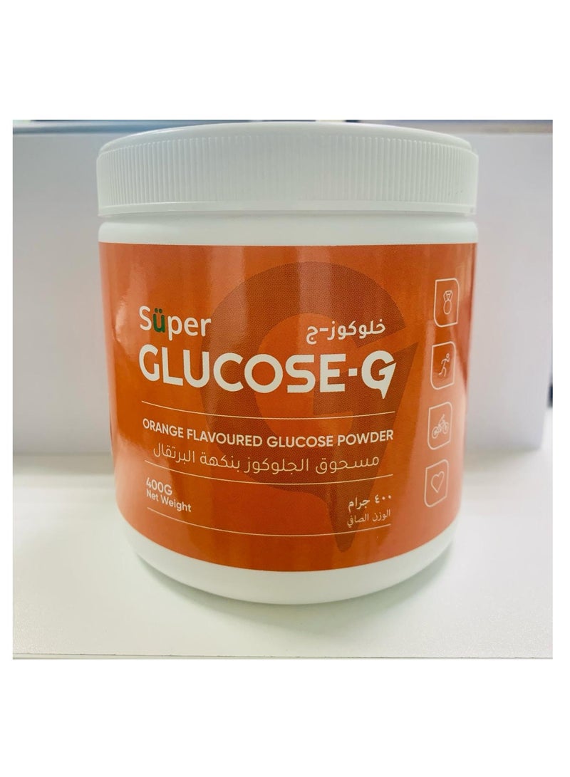 Super Glucose- G Orange Flavoured Powder 400g