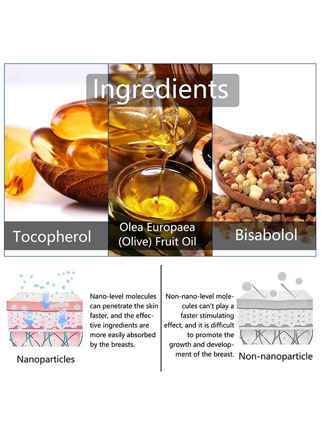 Sefudun Anti-Stretch Mark Essential Oil - Stretch Marks And Scar Removal Oil For Pregnancy Stretch Marks Scar Belly Oil, For Wrinkles Obesity Stretch Mark Moisturizing Remove Marks 30ML - Image 5