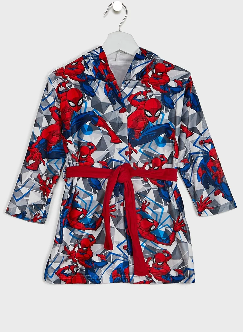 SPIDERMAN Kids Spiderman Robe