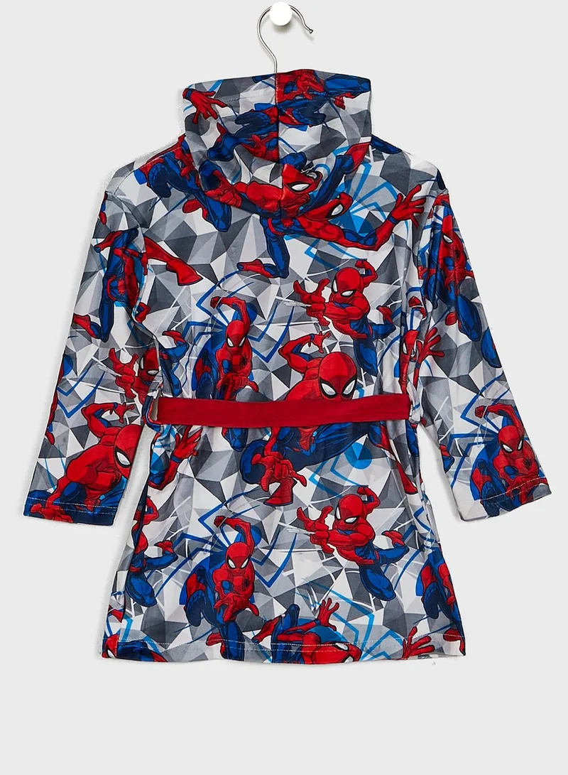 SPIDERMAN Kids Spiderman Robe