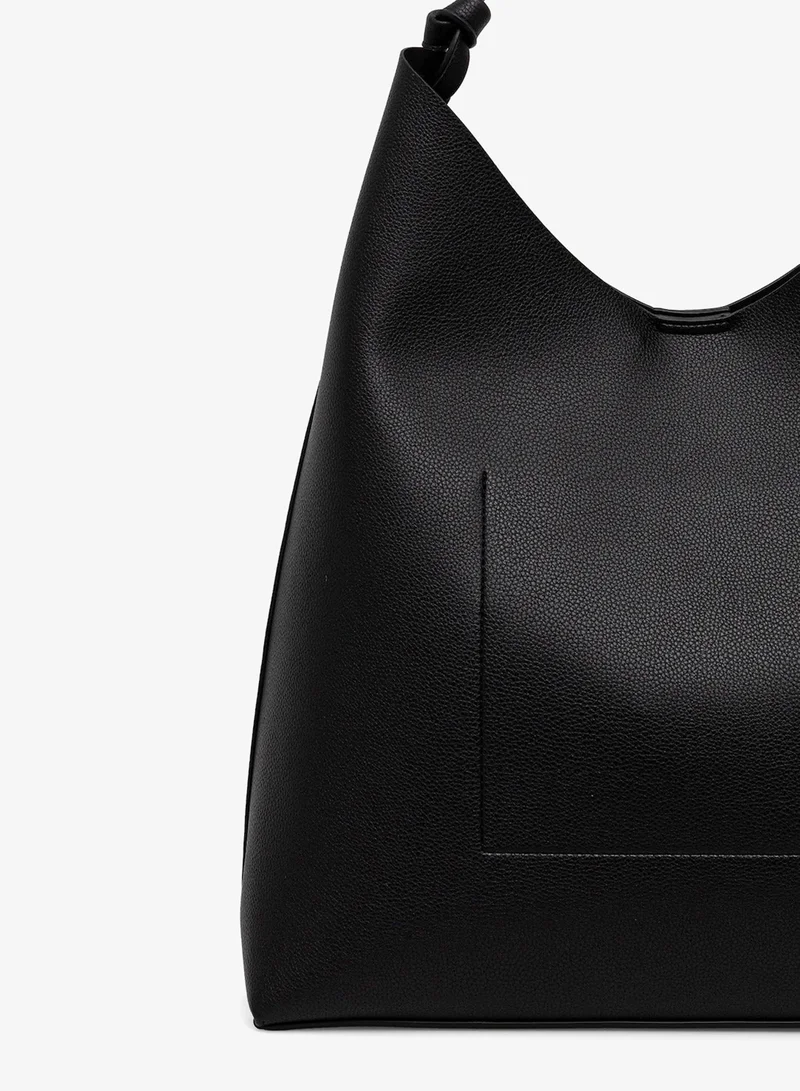 DKNY BLACK/GOLD Paula Hobo for Women | Best Price UAE