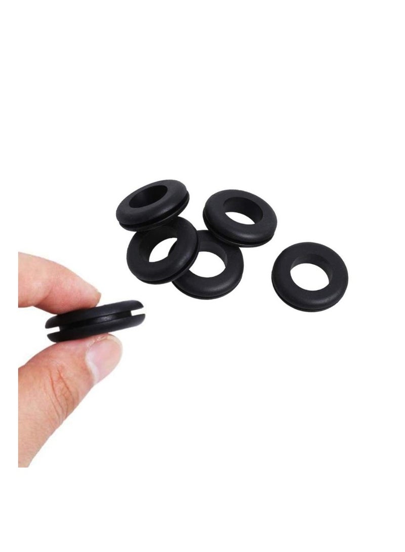 Yakumuz Rubber Grommet Assortment Kit Yakumuz Rubber Hole O Ring Washer Set Rubber Wire 1/4", 5/16", 3/8", 7/16", 1/2", 5/8", 7/8", 1", 180Pcs  - Image 4