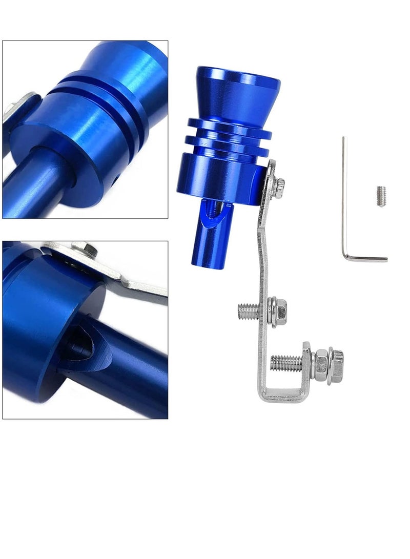 PAMEER Aluminum Alloy Exhaust Turbo Sound Whistle Simulator, Turbo Sound Exhaust Muffler Pipe Whistle Car Roar Maker, Car Blow off valve Tip Simulator Whistler Tail Pipe. - Image 2