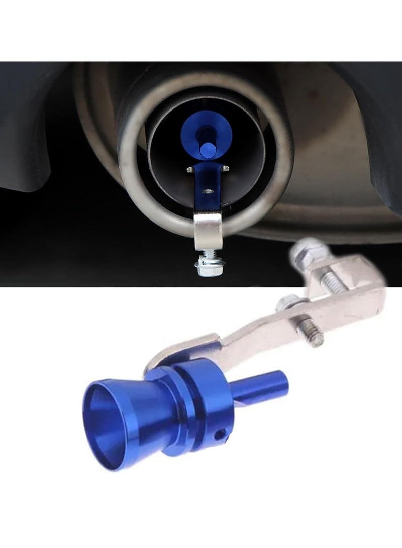 PAMEER Aluminum Alloy Exhaust Turbo Sound Whistle Simulator, Turbo Sound Exhaust Muffler Pipe Whistle Car Roar Maker, Car Blow off valve Tip Simulator Whistler Tail Pipe. - Image 4