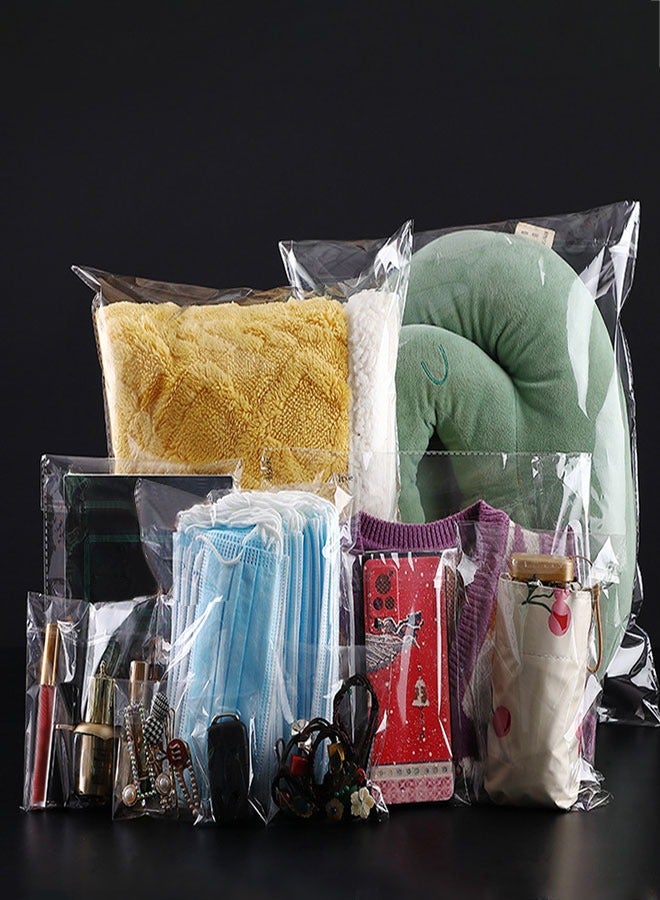 Clear Cellophane Bags Plastic Self Sealing OPP Cellophane Poly Bags Self Adhesive Plastic Bags for Packing Products, Clothes, jewelry，Small Business 9x16cm 200pcs - Image 4