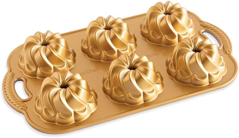Nordic Ware Pirouette Bundt Pan, 6 Cavities - Image 1