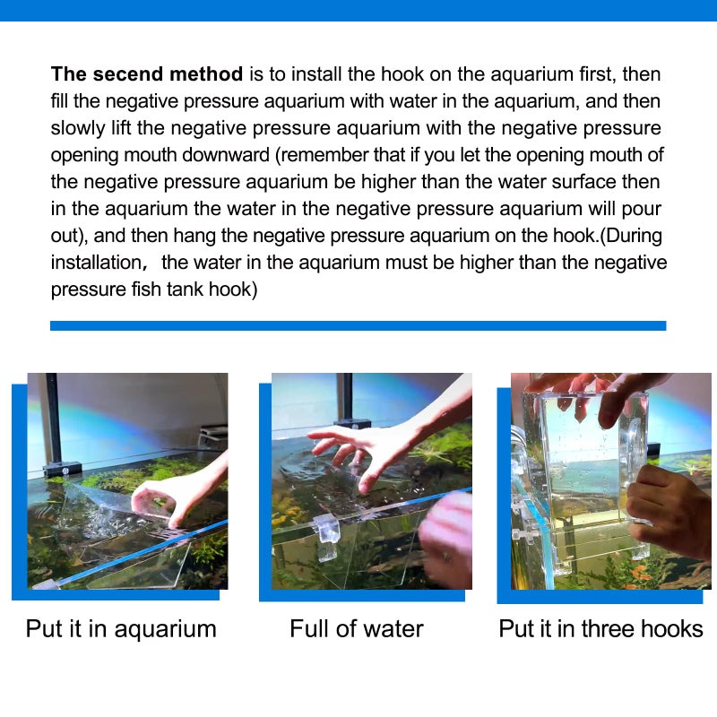 NestBasics Negative Pressure Aquarium Fish Tank Cool Fish Tank Aquarium Water replenishers Water Level auto-Refill Maintenance - Image 5