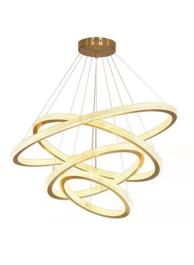 MAAC HOME MAAC Home Coleus - Multiple Rings Galaxy ChandelierModern Decorative Stylish Elegant Contemporary Minimalist Chandelier for Home Decor and Illumination, Energy Efficient  - Image 2