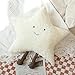 NatureMan Sun Plush Pillow Home Decor Soft Cushion 15inch Creative Sun and Star Moon Shape Plush Toysfor Childrens Room Decoration or Birthday Gifts for Children and Girls Star - Image 2