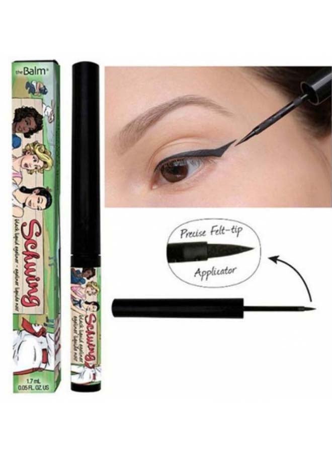 theBalm Schwing Black Liquid Eyeliner Black - Image 3