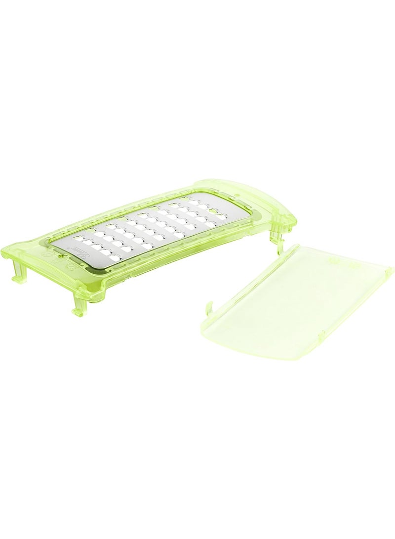 JscubeR 14-Piece Multifunctional Vegetable Cutter and Chopper Set with Slicer, Grater and Storage Container – Manual Food Dicer for Fruits and Vegetables - Image 3