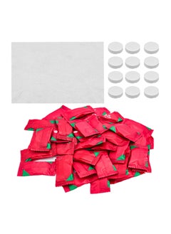 KASTWAVE Soft Compressed Towels, Pure Cotton Disposable Face Cleanser Portable Coin Tissue Mini for Travel/ Beauty/ Outdoor Sports (100 Pieces)  - Image 1