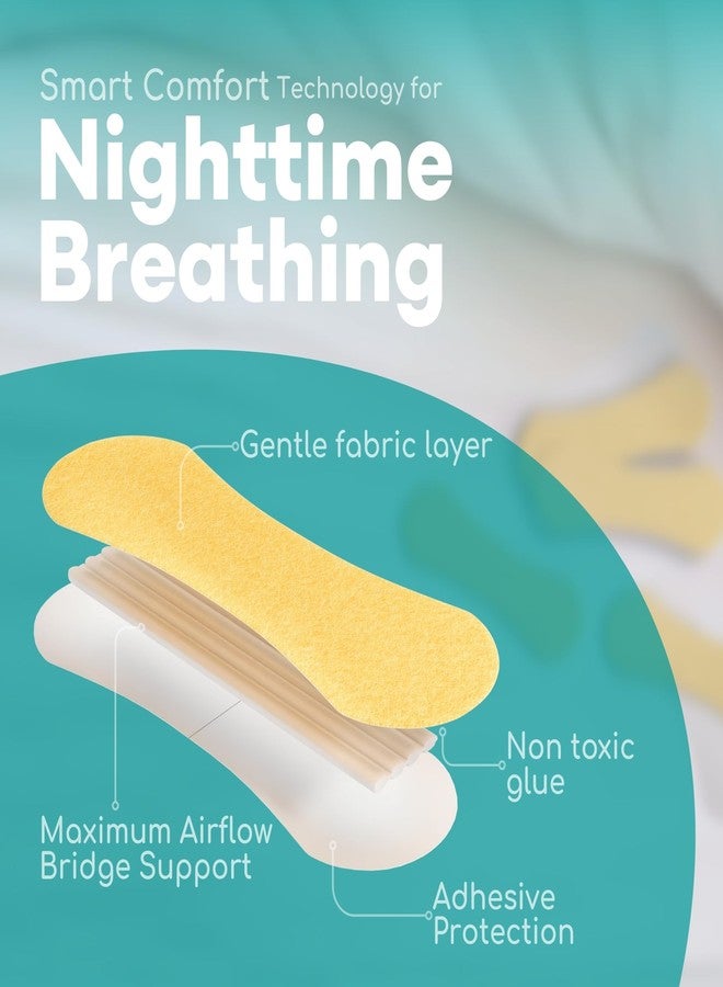Medi Grade Nasal Strips, 50 Pack - Skin Tone - Single Use Nasal Dilator Strips, Opens Nasal Passages for Easier Nighttime Breathing - Helps Reduce Snoring - Nose Strips for Breathing, Breathable - Image 3