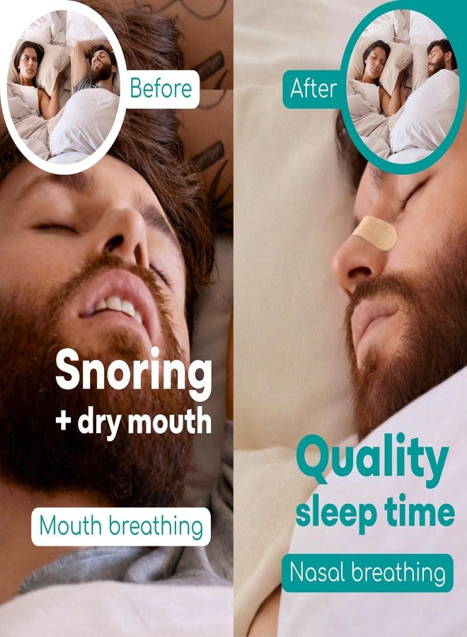 Medi Grade Nasal Strips, 50 Pack - Skin Tone - Single Use Nasal Dilator Strips, Opens Nasal Passages for Easier Nighttime Breathing - Helps Reduce Snoring - Nose Strips for Breathing, Breathable - Image 4