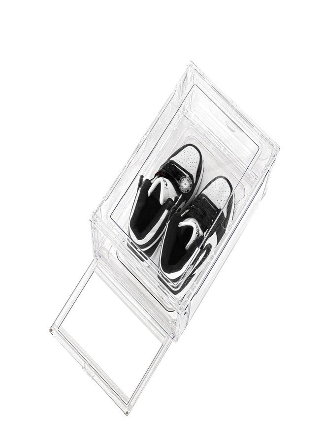 MMBABY 1 Pack Acrylic Clear Shoe Storage Box Shoe Box Clear 78-01 - Image 1