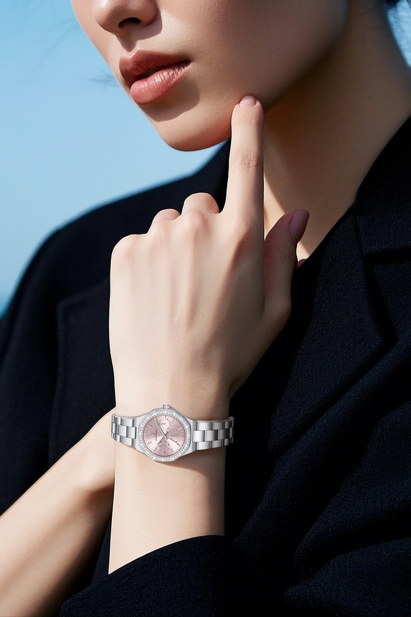Sapphero SAPPHERO Watches for Women Luxury Ladies Watches Women's Bracelet Watch Small Stainless Steel Analog 3ATM Waterproof Wrist Watch for Women  - Image 4