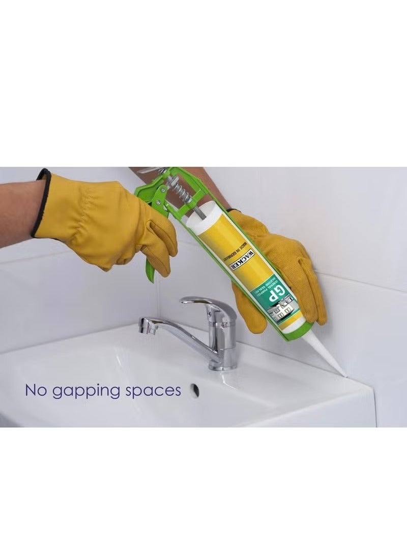 Wacker Germany Silicone Sealant General Purpose GP White 280ml - Image 3