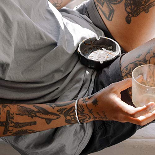 VNOX Norse Viking Nordic 24 Runes Bracelet for Men Mobius Twist Cuff Bracelet Pagan Amulet Talisman Bracelet,Silver - Image 3