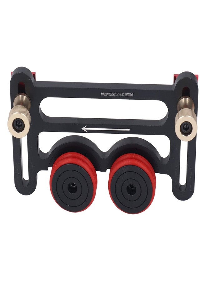 Focket Precision Stock Guides for Table Saw, Universal Featherboards with Sliding Blocks, Woodworking Double Wheel Bearing Stock Roller for Table Saw, Router Table & Band Saw - Image 1