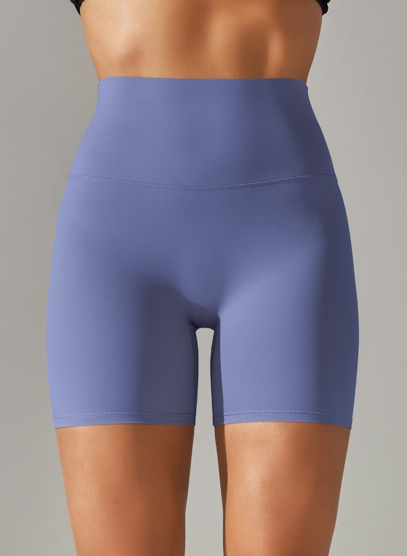 Loquat Yoga Tight Fitting Stretch Soft Pants Blue  - Image 1