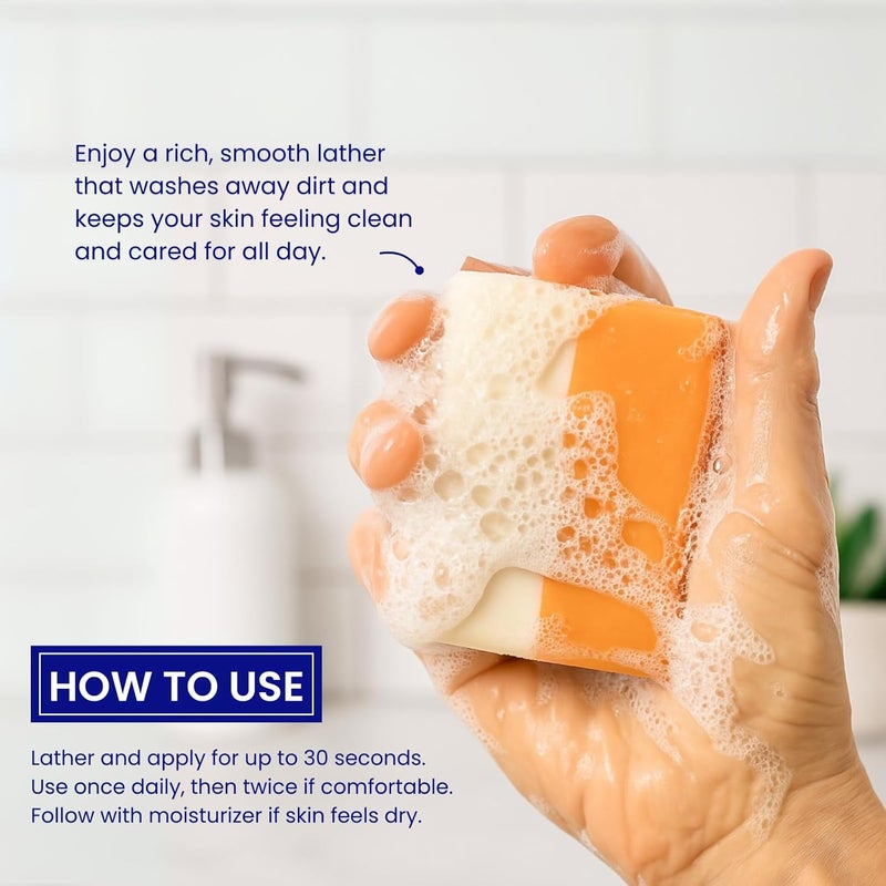 Relumins Glutathione Soap Bars for Smooth Hydrated Skin Deep Cleanse Exfoliate Nourish for All Skin Types 5 x 150g Bars - Image 5