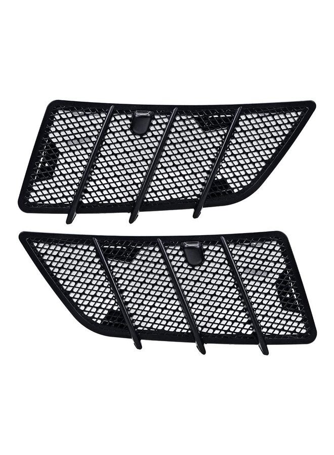 Left Right Hood Air Vent Grille Cover Compatible with W164 ML GL Class 2008-2011/(2pcs left and right) - Image 4