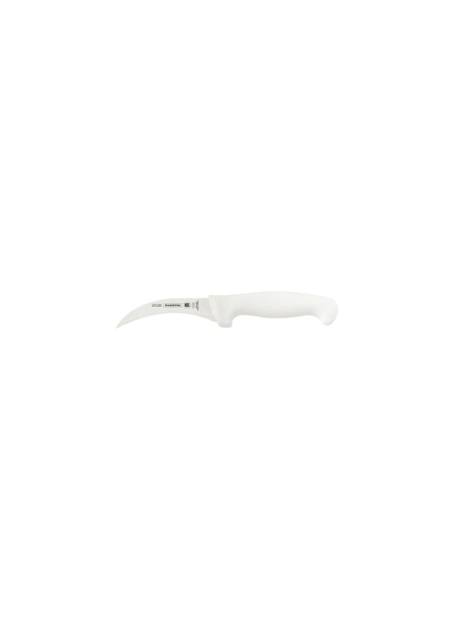 Tramontina Professional Curved Narrow Overwing Knife, 4-Inch Size, White - Image 1