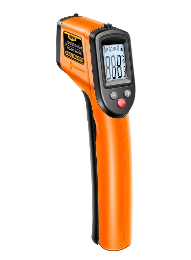 ANENG ANENG TH201-50℃～400℃ /-58℉～752℉ Non-Contact Infrared Thermometer IR Thermometer Handheld Digital Temperature Tester Industrial Thermometer for Kitchen Cooking Automotive Not for Human - Image 1