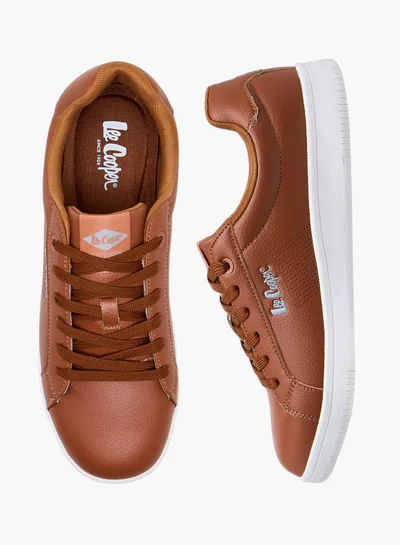 لي كوبر Men's Panelled Lace-Up Sneakers