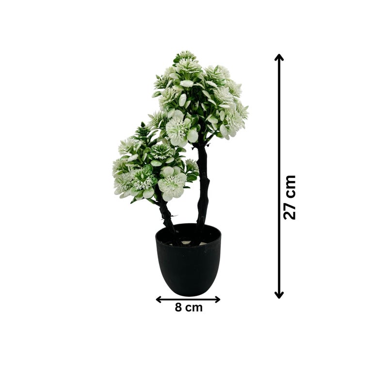 Madhav Enterprises Artificial Plants for Home Decorarion Tree with Pot for Home Center Livingroom Table Shelf Entrance Office Pack of 2 RVAP3 - Image 2