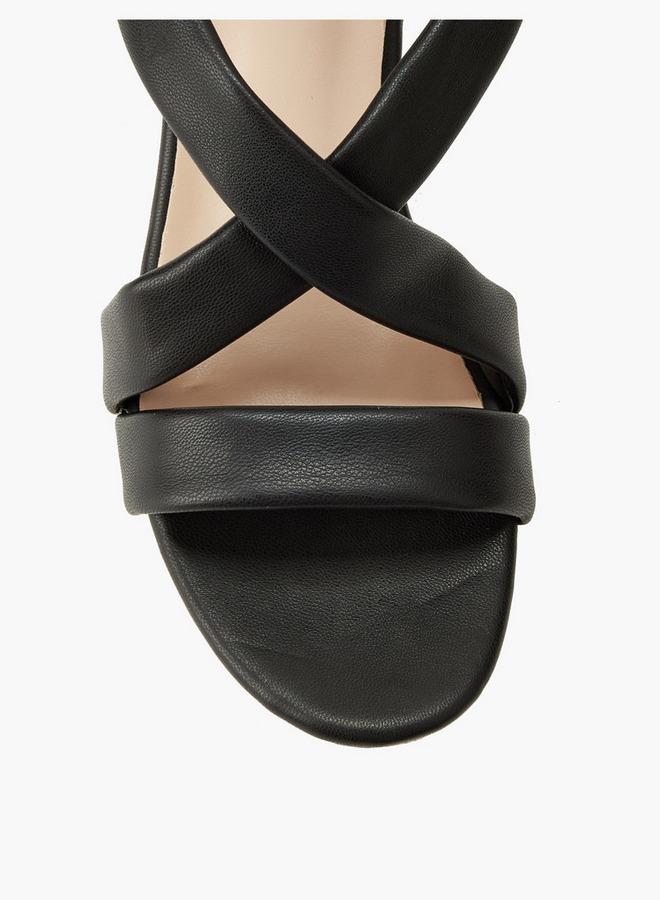 Surestep Women Cross Strap Wedge Heel Sandals - Image 4