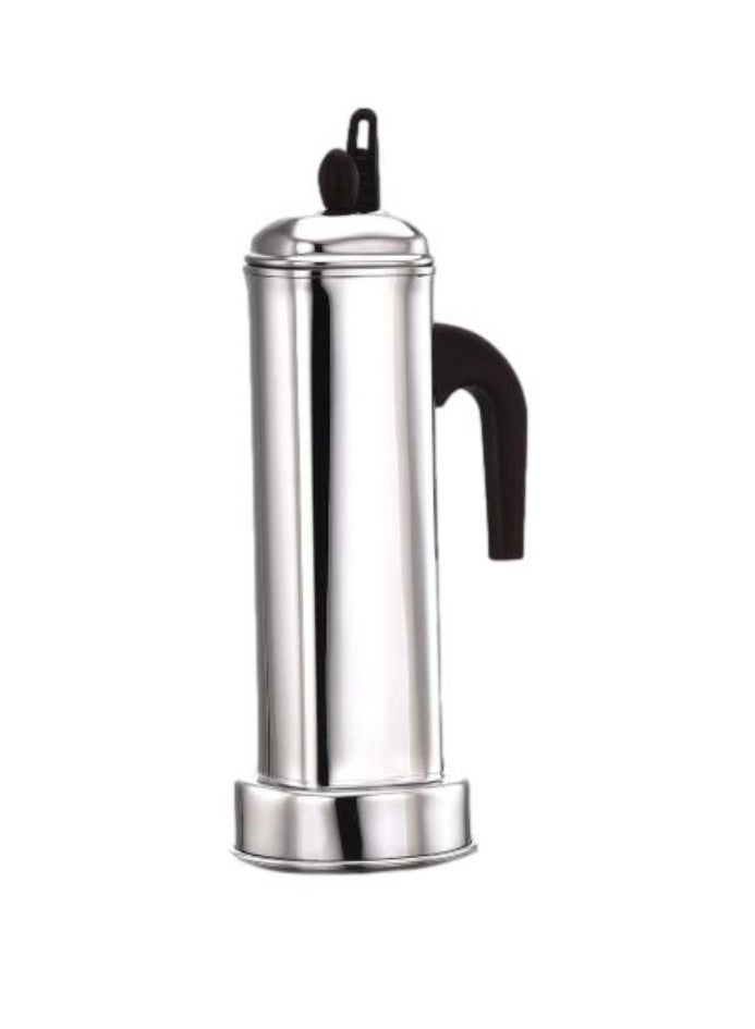 Ayda Stainless Steel Square Puttu Kodam  Steamer compatible with Pressure cooker Silver 