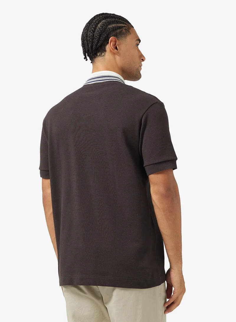 لاكوست Stripe Polo