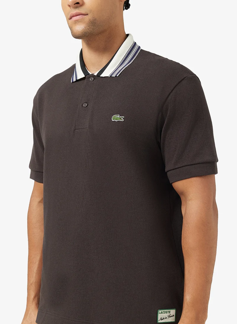 لاكوست Stripe Polo