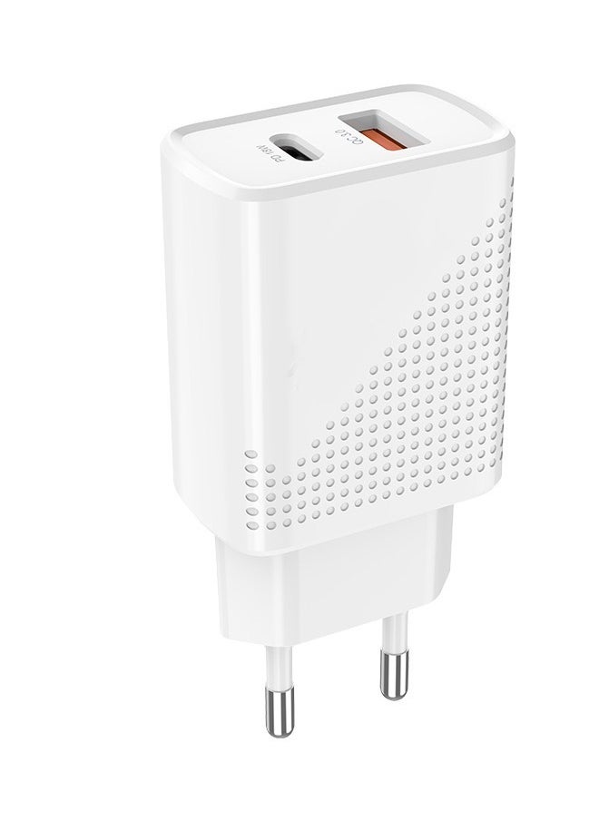 MIQIA Miqia MA03 Fast Charger Quick Charge Power Delivery With Micro USB cable White  - Image 3