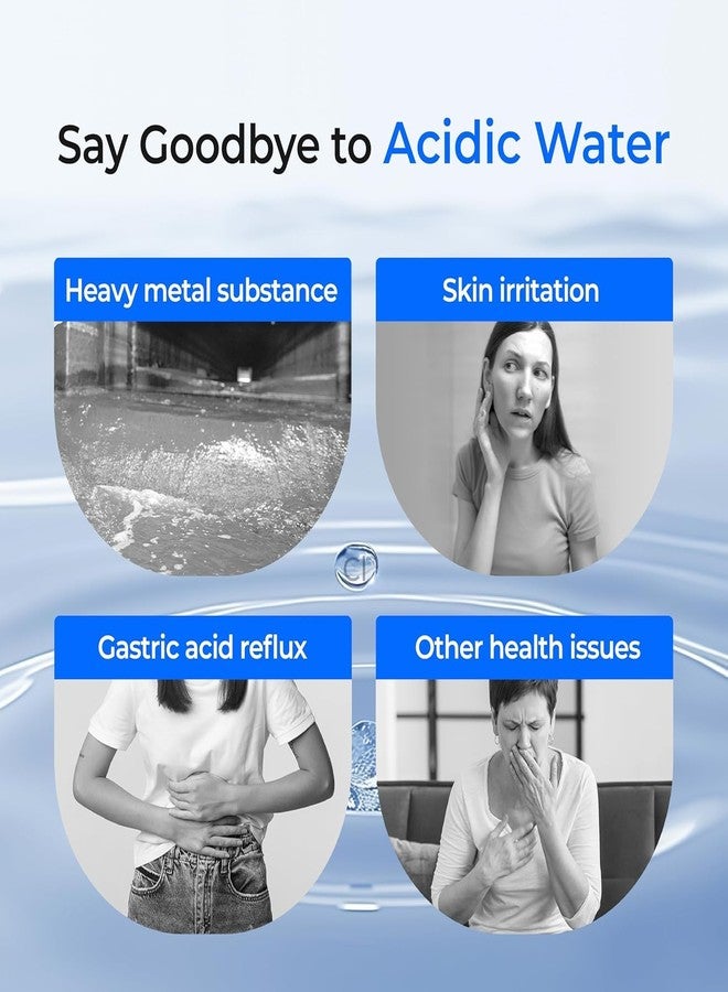 ووتر دروب فلتر مياه بديل من Waterdrop Alkaline LT1000PC ADQ747935، متوافق مع فلاتر مياه ثلاجة LG® LT1000P®/PC/PCS ThinQ®، LFXS26973S، LMXS28626S، LMWS27626S، LFXS28596S، LFXS26596S، يُحسّن درجة الحموضة، 3 فلاتر - Image 2