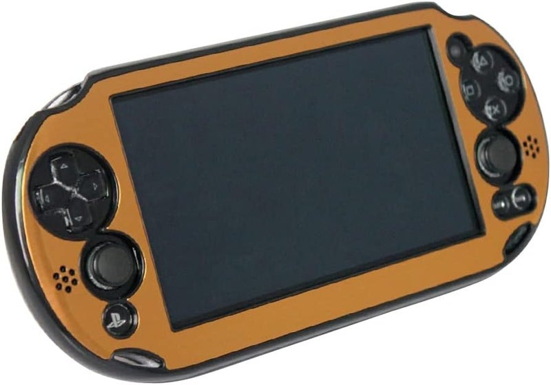 OSTENT Colorful Aluminum Metal Skin Protective Cover Case for Sony PS Vita PSV PCH-2000 - Color Gold - Image 3